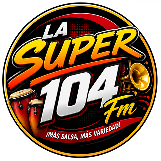 La Super 104 FM Logo